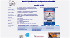 Desktop Screenshot of kkk.be